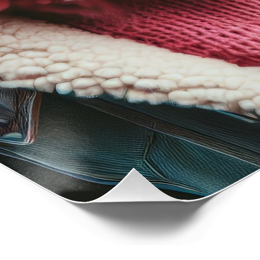 Roze schapen perfect poster (Hoek)