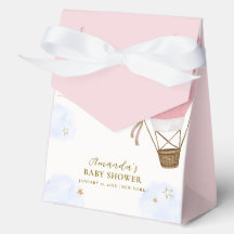 Roze Schattige Adventure Hete Luchtballon Baby sho