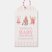 Roze Schattige Circus Carnaval Teddy Bear Baby sho