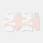 Roze Schattige Cloud Nine Meisje Baby shower Bedankdoosjes (Uitgevouwen)