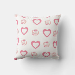 Roze Schattige Gezellig Modern Romantisch Chic Sti Kussen