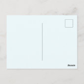 Roze Schattige kat&Roos Briefkaart (Achterkant)