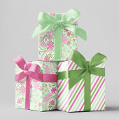 Roze Schattige Paisley Print Pattern Inpakpapier Vel