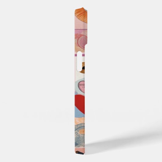 Roze Schattige Trendy Preppy Collage Scrapbook Case-Mate iPhone Case (Achterkant / Rechts)