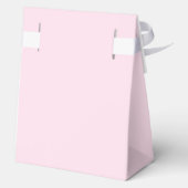 Roze Schattige Uniek Circus Beer Aap Baby shower Bedankdoosjes (Achterkant)