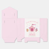 Roze Schattige Uniek Circus Beer Aap Baby shower Bedankdoosjes (Ongevouwen)