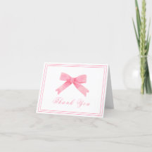 Roze Schattigee Eenvoudige Boog Meisje Baby shower