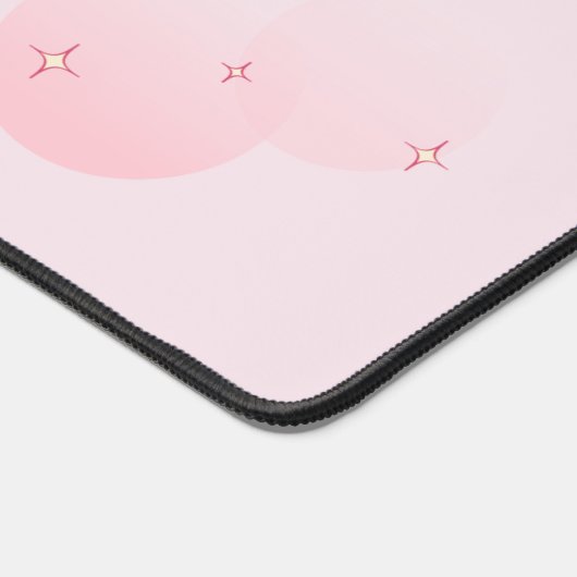 Roze Schattigee esthetische sprankeling Bureaumat (Hoek)