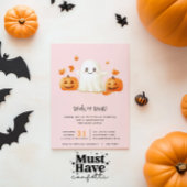 Roze Schattigee geest Spooktaculaire truc of behan Kaart