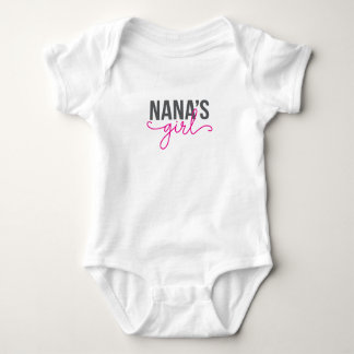 Roze Schattigee Nana's Girl Romper