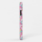 Roze Schattigee vlinder Case-Mate iPhone Case (Achterkant/rechts)