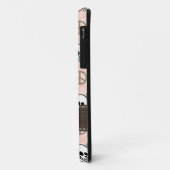 Roze schedel en kruisbeenderen Case-Mate iPhone case (Achterkant/links)