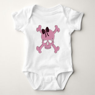 Roze schedel romper