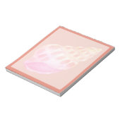 Roze Schelp 3 Notitieblok (Linkerzijde)