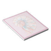 Roze Schelp 5 Notitieblok (Schuin)