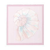 Roze Schelp 5 Notitieblok (Voorkant)