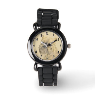 Roze schilderijen in Brussel - Oorspronkelijke hon Horloge