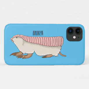 Roze schildklier cartoon Case-Mate iPhone case