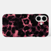 Roze Schildpad Schildpad Sneeuw Leopard Print Case-Mate iPhone Case (Achterkant (horizontaal))