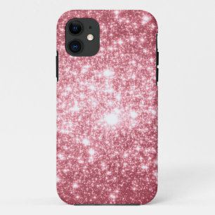 Roze schittering iPhone 11 hoesje