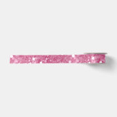 Roze schittering satijnen lint (Voorkant)