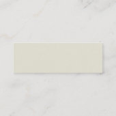  roze schoen mini visitekaartje (Achterkant)