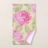 Roze schoonheid bad handdoek (Handdoek)