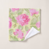 Roze schoonheid bad handdoek (Wasdoekje)