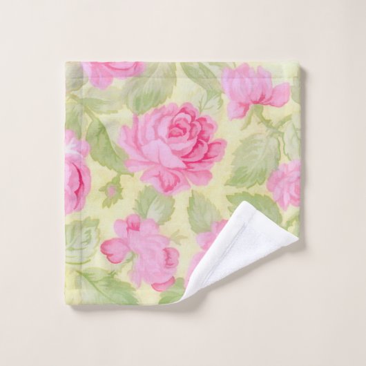 Roze schoonheid bad handdoek (Wasdoekje)