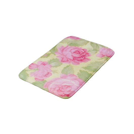 Roze schoonheid badmat (Gekanteld)