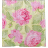 Roze schoonheid douchegordijn (Voorkant)