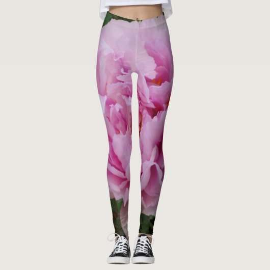 Roze schoonheidsLeggings Leggings (Voorkant)