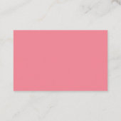 Roze schoonmaakdiensten voor vaste Cartoon in het  Visitekaartje (Achterkant)