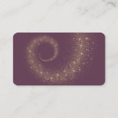 Roze schoonmaakservices voor airy Maid House Visitekaartje (Achterkant)