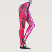 roze schorpioen leggings (Rechts)
