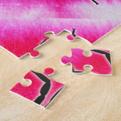 roze schorpioen legpuzzel (Zijkant)