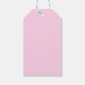 Roze Schorpioen, sterrenbeeld, sterrenbeeld Cadeaulabel (Achterkant)