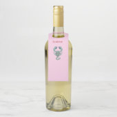 Roze Schorpioen, sterrenbeeld, sterrenbeeld Flessenhanger (Op fles)