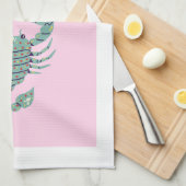 Roze Schorpioen, sterrenbeeld, sterrenbeeld Theedoek (Quarter Fold)