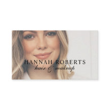 Roze Schrift Sociale QR Code Foto Haar Make-up