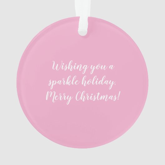 Roze Schrijver van verhalen Romanschrijver  Ornament (achterkant)