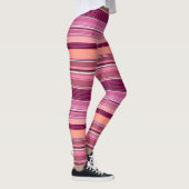 Roze schuine Leggings van de Verlichtingsband ★ Ps (Rechts)