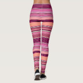 Roze schuine Leggings van de Verlichtingsband ★ Ps (Achterkant)