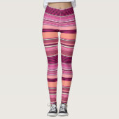Roze schuine Leggings van de Verlichtingsband ★ Ps (Voorkant)