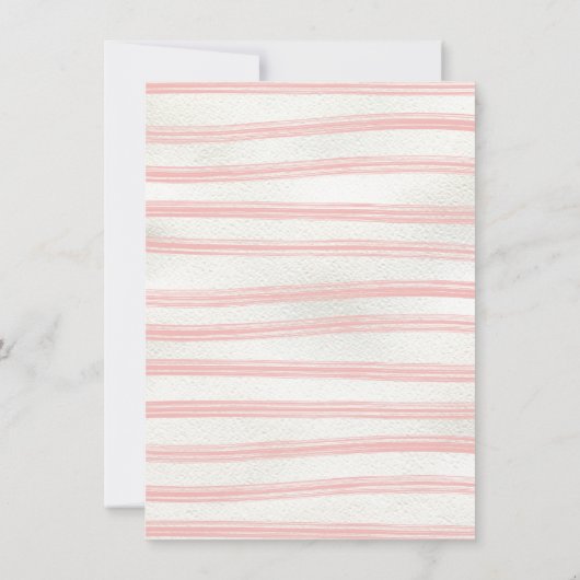 Roze Schuur Boerderij Dieren Verjaardagsfeest Kaart (Achterkant)