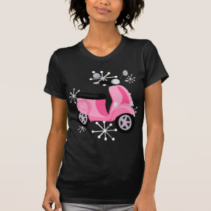 Roze scooter t-shirt