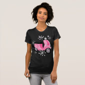 Roze scooter t-shirt (Voorkant volledig)