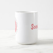 Roze Scorpio Traits Zodiac Star Sign Coffee Mok (Center)