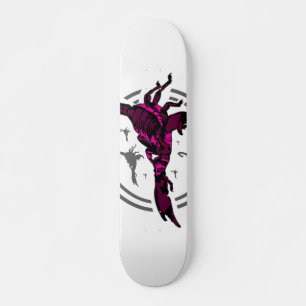 Roze Scorpion Persoonlijk Skateboard