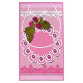 Roze scrapbooking klein cadeauzakje (Achterkant)
